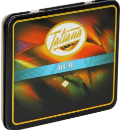 Tatiana Mini Tins 3.5x26 Rum